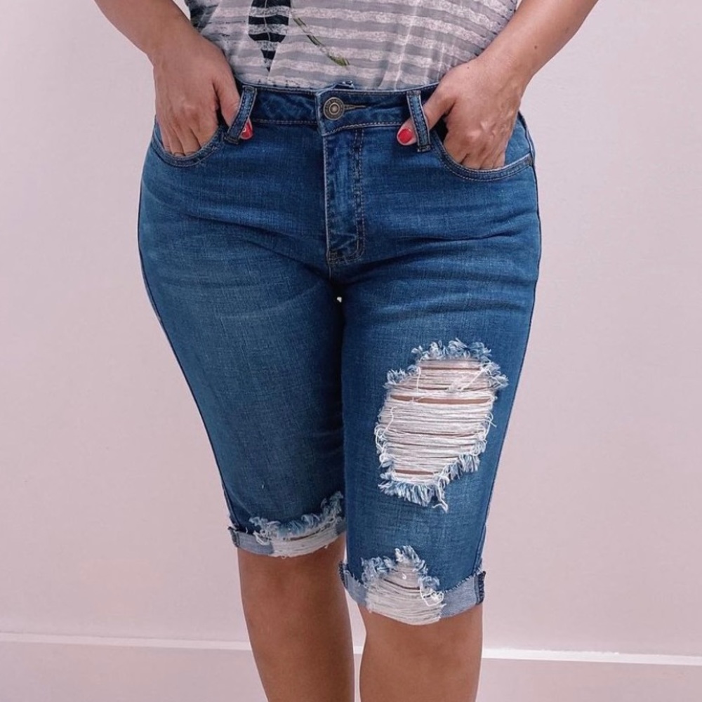 Women jean shorts